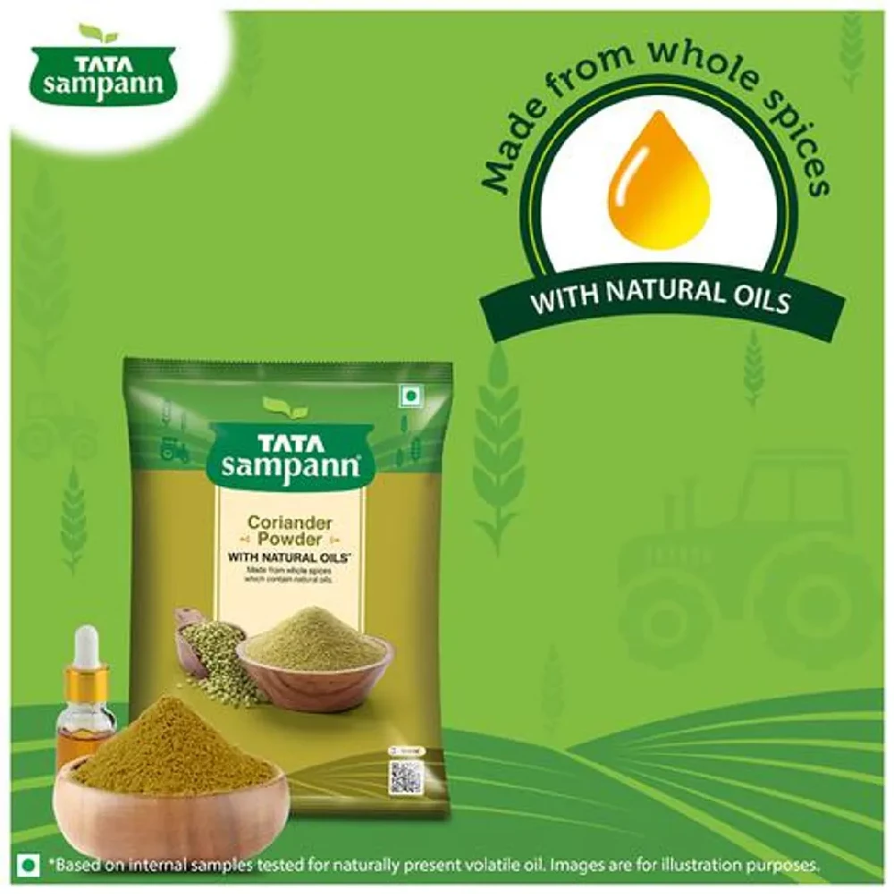 Tata Sampann Coriander Powder With Natural Oils - Enhances Flavour, 500 g-8.webp